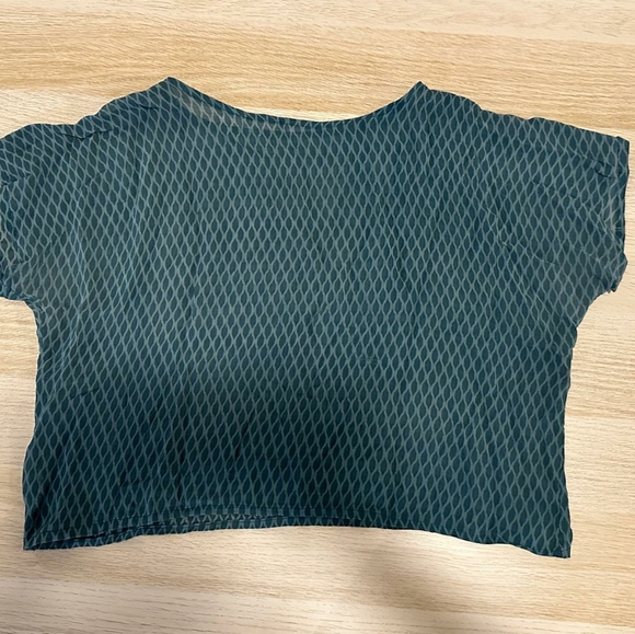 Boxy one size sheer silk top - Picture 2 of 4